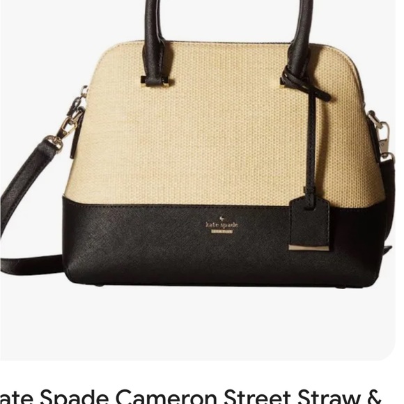 Kate Spade New York Cameron Street Straw Maise Small Satchel - Picture 6 of 6
